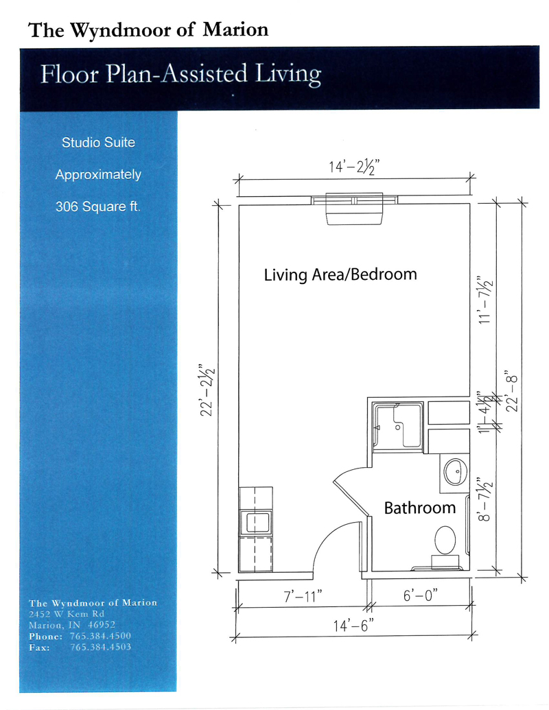 Studio Floorplan